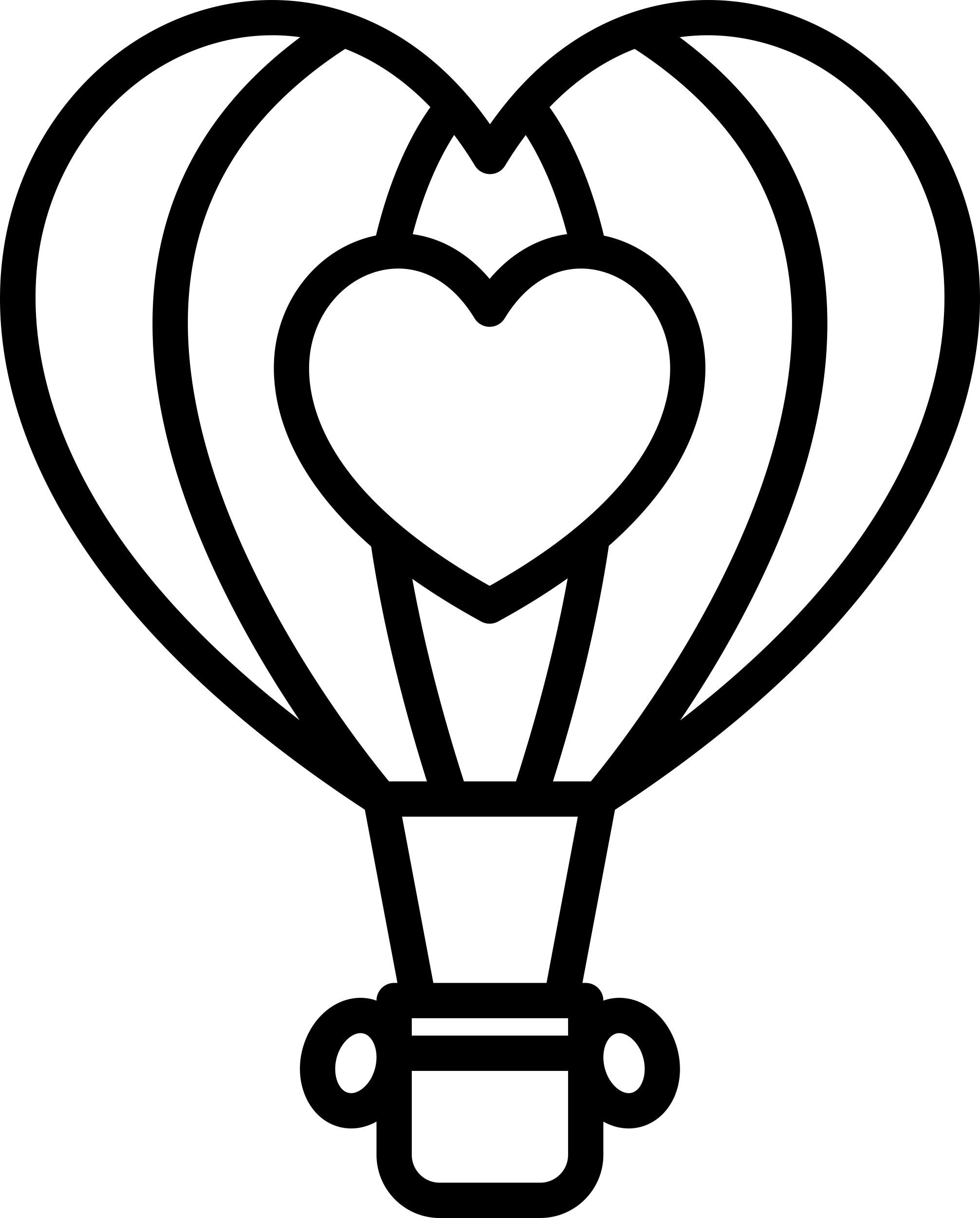 Heart Shaped Hot Air Balloon Vinyl Svg File Free Vectors